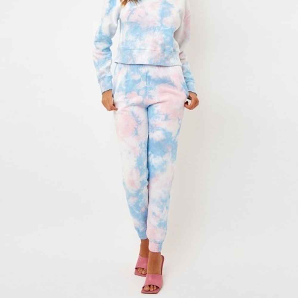 Frankies Bikinis Cotton Candy Aiden Sweatpants  L